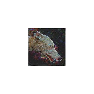 Italian Greyhound Glow Design 3 Square Towel 13x13 - TeeAmazing