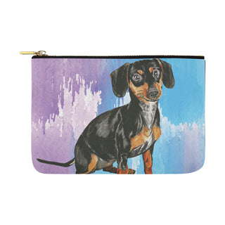 Dachshund Water Colour No.1 Carry-All Pouch 12.5x8.5 - TeeAmazing