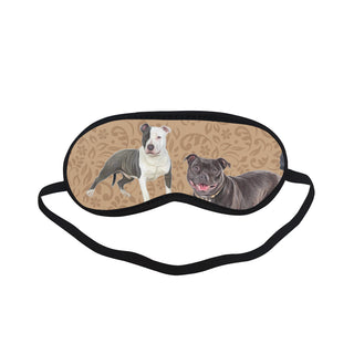 Staffordshire Bull Terrier Lover Sleeping Mask - TeeAmazing