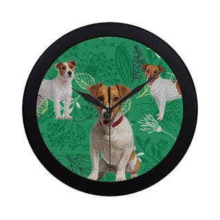 Jack Russell Terrier Lover Circular Plastic Wall clock - TeeAmazing