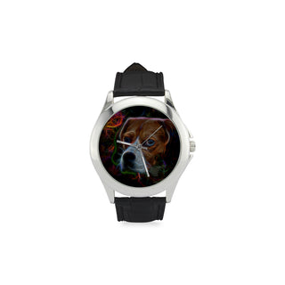 Beagle Glow Design 2 Women's Classic Leather Strap Watch - TeeAmazing
