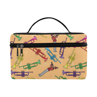 Marching Band Pattern Cosmetic Bag/Large - TeeAmazing