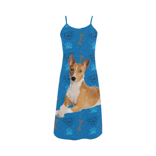 Basenji Dog Alcestis Slip Dress - TeeAmazing
