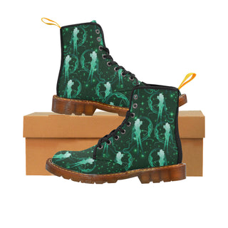 Sailor Neptune Black Boots For Men - TeeAmazing