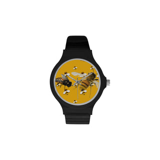 Bee Lover Unisex Round Plastic Watch - TeeAmazing