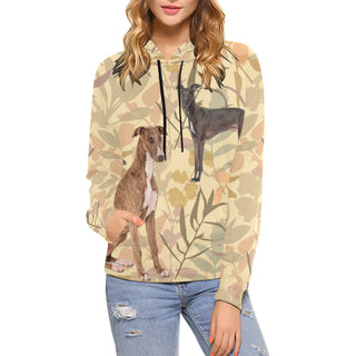 Greyhound Lover All Over Print Hoodie for Women - TeeAmazing