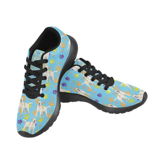 Labrador Retriever Water Colour Pattern No.1 Black Sneakers for Men - TeeAmazing