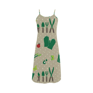 Gardening Alcestis Slip Dress - TeeAmazing