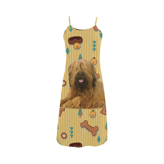 Briard Dog Alcestis Slip Dress - TeeAmazing
