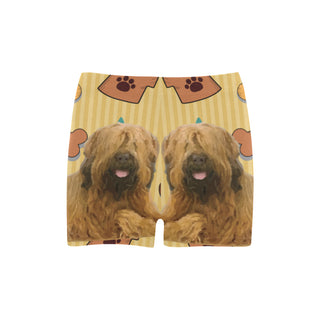 Briard Dog Briseis Skinny Shorts (Model L04) - TeeAmazing