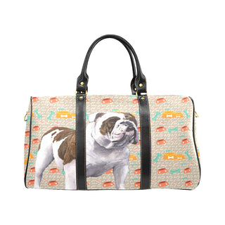 English Bulldog New Waterproof Travel Bag/Large - TeeAmazing