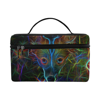 Corgi Glow Design 3 Cosmetic Bag/Large - TeeAmazing