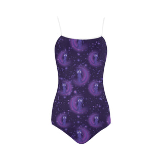 Luna Pattern Strap Swimsuit - TeeAmazing