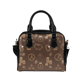 Accountant Pattern Shoulder Handbag - TeeAmazing