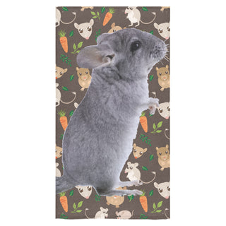 Chinchilla Bath Towel 30"x56" - TeeAmazing