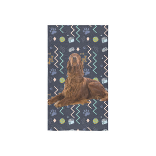 Irish Setter Dog Custom Towel 16"x28" - TeeAmazing