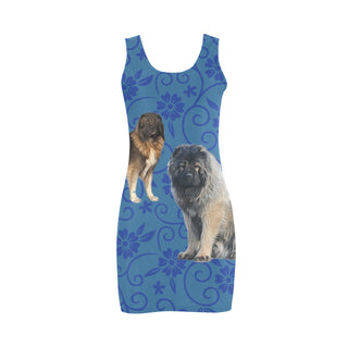 Caucasian Shepherd Dog Medea Vest Dress - TeeAmazing