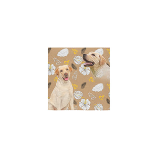 Labrador Retriever Lover Square Towel 13x13 - TeeAmazing