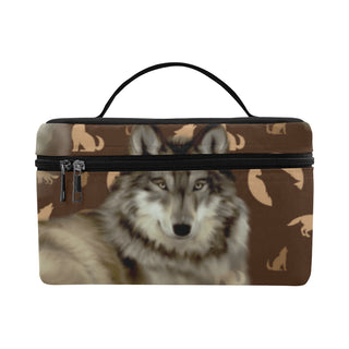 Wolf Lover Cosmetic Bag/Large - TeeAmazing