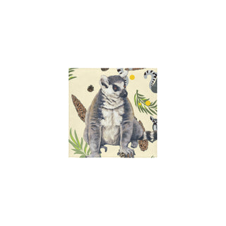 Lemur Square Towel 13x13 - TeeAmazing