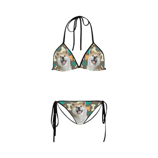 Akita Custom Bikini Swimsuit - TeeAmazing