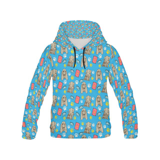 Bloodhound Pattern All Over Print Hoodie for Men - TeeAmazing