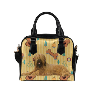 Briard Dog Shoulder Handbag - TeeAmazing