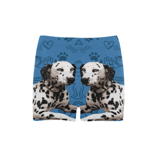 Dalmatian Dog Briseis Skinny Shorts (Model L04) - TeeAmazing