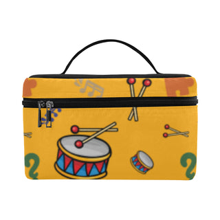 Bass Drum Pattern Cosmetic Bag/Large - TeeAmazing
