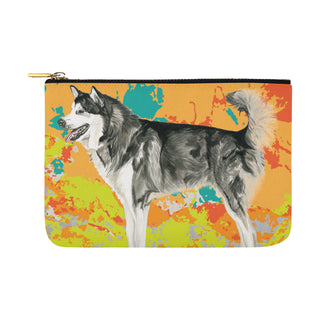 Alaskan Malamute Water Colour No.2 Carry-All Pouch 12.5x8.5 - TeeAmazing