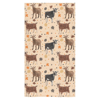 Goat Bath Towel 30"x56" - TeeAmazing