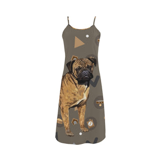 Bullmastiff Dog Alcestis Slip Dress - TeeAmazing