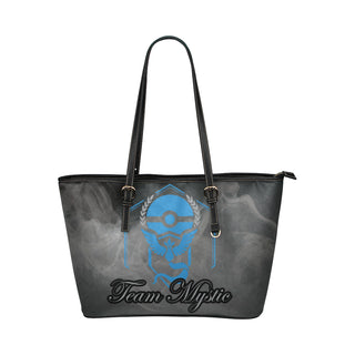 Team Mystic Leather Tote Bag/Small - TeeAmazing