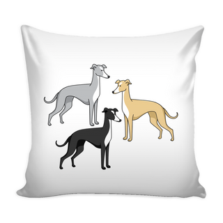 Greyhound Dog Pillow Cover - Greyhound Accessories - TeeAmazing