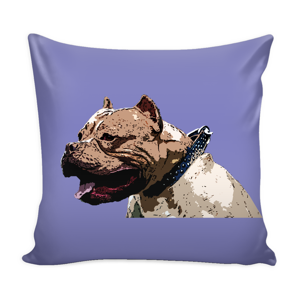 Pitbull Dog Pillow Cover - Pitbull Accessories - TeeAmazing