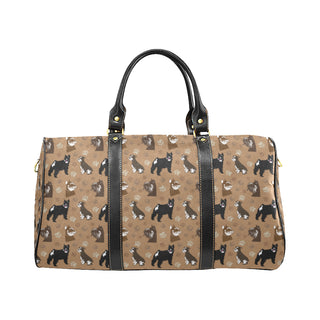 Miniature Schnauzer Pattern New Waterproof Travel Bag/Small - TeeAmazing