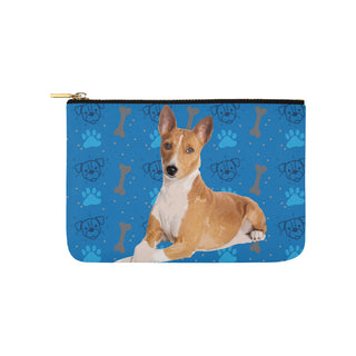 Basenji Dog Carry-All Pouch 9.5x6 - TeeAmazing