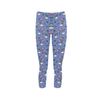 German Shorthaired Pointer Pattern Capri Legging - TeeAmazing