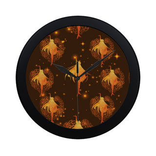 Sailor Venus Black Circular Plastic Wall clock - TeeAmazing