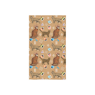Bengal Cat Custom Towel 16"x28" - TeeAmazing