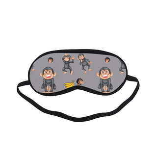 Chimpanzee Pattern Sleeping Mask - TeeAmazing