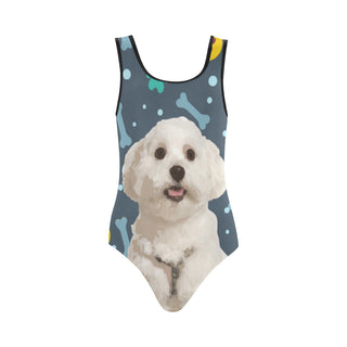 Maltese Vest One Piece Swimsuit - TeeAmazing