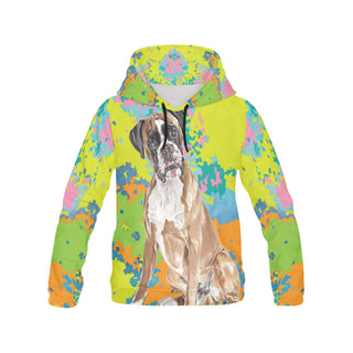 Boxer Water Colour No.2 All Over Print Hoodie for Women - TeeAmazing