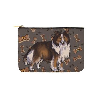 Shetland Sheepdog Dog Carry-All Pouch 9.5x6 - TeeAmazing
