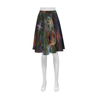 Dachshund Glow Design 2 Athena Women's Short Skirt - TeeAmazing