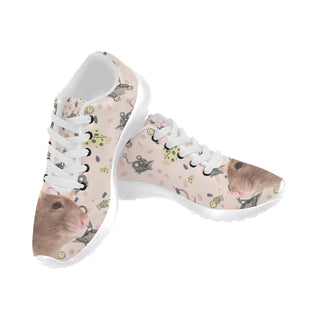 Rats White Sneakers for Men - TeeAmazing