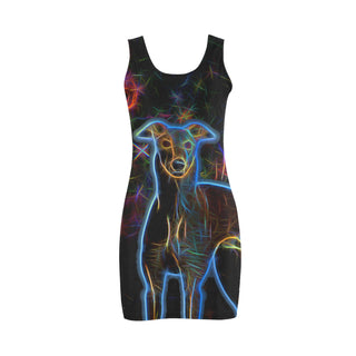 Italian Greyhound Glow Design 1 Medea Vest Dress - TeeAmazing