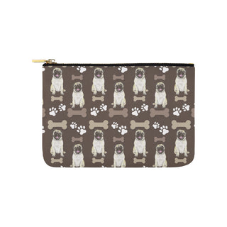 Pug Water Colour Pattern No.1 Carry-All Pouch 9.5x6 - TeeAmazing