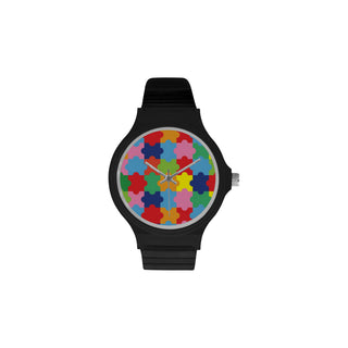 Autism Unisex Round Plastic Watch - TeeAmazing