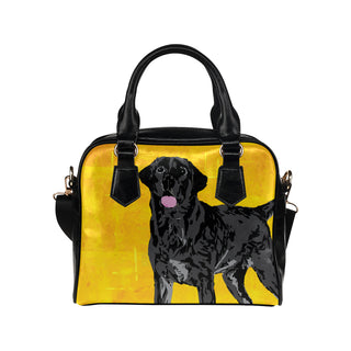 Black Labrador Shoulder Handbag - TeeAmazing
